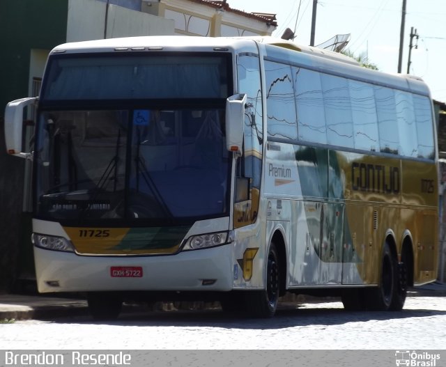 Empresa Gontijo de Transportes 11725 na cidade de Januária, Minas Gerais, Brasil, por Brendon  Resende. ID da foto: 1099837.