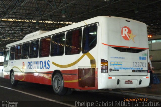 Empresa Reunidas Paulista de Transportes 122701 na cidade de Bauru, São Paulo, Brasil, por Phelipe Gabriel Campos de Souza. ID da foto: 1098343.