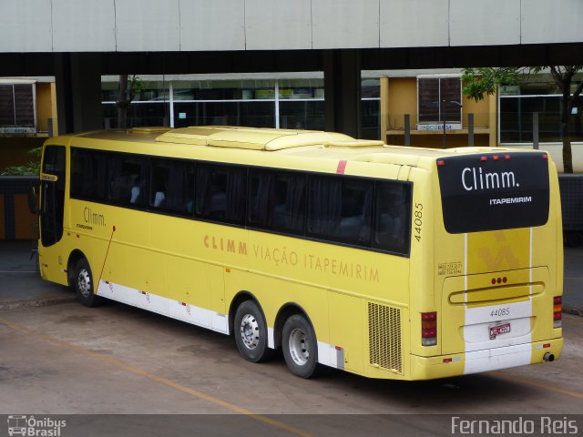 Viação Itapemirim 44085 na cidade de Ribeirão Preto, São Paulo, Brasil, por Fernando Reis. Número da foto: #1099481.