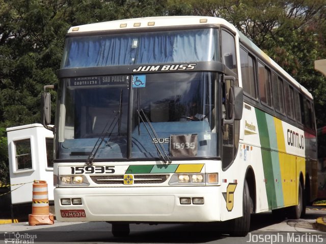 Empresa Gontijo de Transportes 15935 na cidade de São Paulo, São Paulo, Brasil, por Joseph Martins. ID da foto: 1099954.