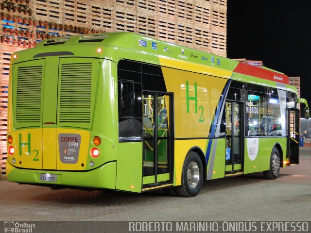 UFRJ - Universidade Federal do Rio de Janeiro 2201 na cidade de Rio de Janeiro, Rio de Janeiro, Brasil, por Roberto Marinho - Ônibus Expresso. Número da foto: #1102035.