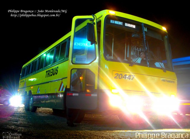 Viação Itapemirim 20447 na cidade de João Monlevade, Minas Gerais, Brasil, por Philippe Almeida. Número da foto: #1101862.