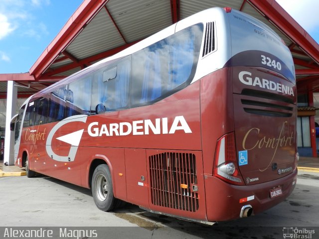 Expresso Gardenia 3240 na cidade de Perdões, Minas Gerais, Brasil, por Alexandre  Magnus. Número da foto: #1101060.