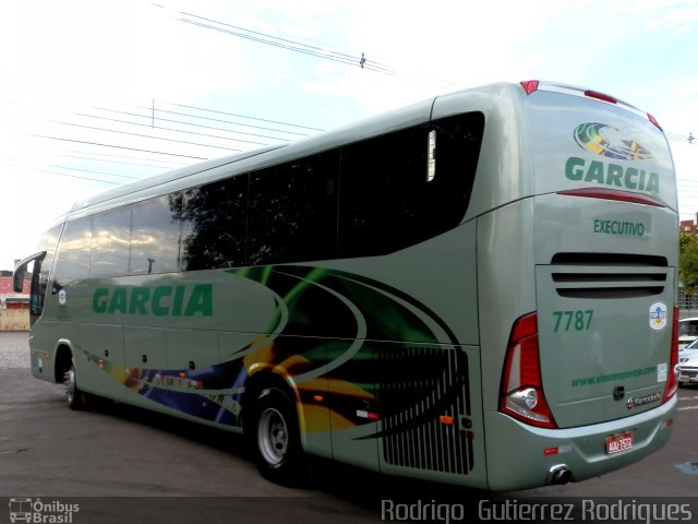 Viação Garcia 7787 na cidade de Maringá, Paraná, Brasil, por Rodrigo  Gutierrez Rodrigues. ID da foto: 1101965.