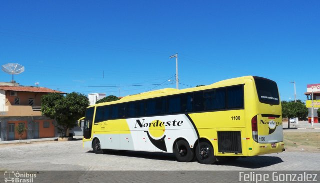 Viação Nordeste 1100 na cidade de Açu, Rio Grande do Norte, Brasil, por Felipe Gonzalez. Número da foto: #1101947.
