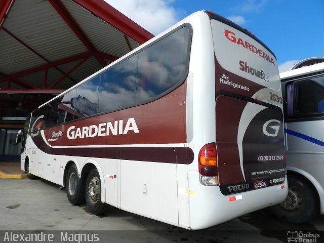 Expresso Gardenia 2530 na cidade de Perdões, Minas Gerais, Brasil, por Alexandre  Magnus. Número da foto: #1101065.