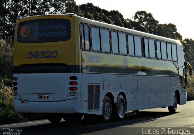 Nacional Expresso 36320 na cidade de Uberlândia, Minas Gerais, Brasil, por Lucas Borges . Número da foto: #1101893.