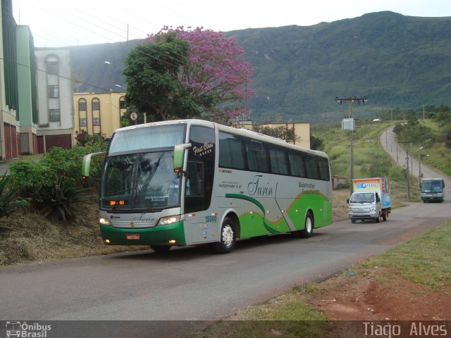 Turin Transportes 15000 na cidade de Ouro Branco, Minas Gerais, Brasil, por Tiago  Alves. ID da foto: 1069300.