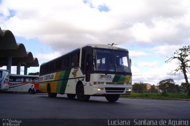 Empresa Gontijo de Transportes 3090 na cidade de Montes Claros, Minas Gerais, Brasil, por Luciana  Santana de Aquino. ID da foto: 1068075.