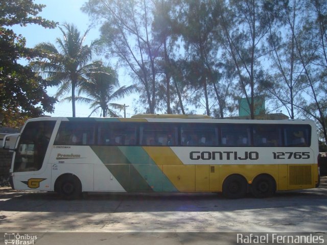 Empresa Gontijo de Transportes 12765 na cidade de Marataízes, Espírito Santo, Brasil, por Rafael Fernandes. Número da foto: #1067885.