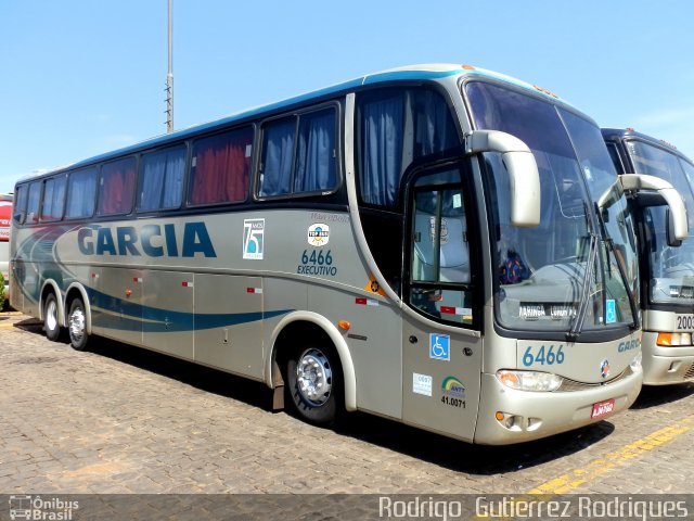 Viação Garcia 6466 na cidade de Londrina, Paraná, Brasil, por Rodrigo  Gutierrez Rodrigues. Número da foto: #1068136.