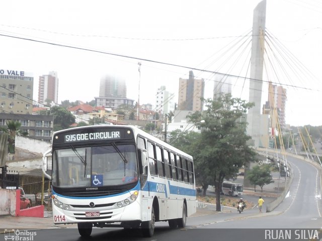 Empresa Viação Cabral 0114 na cidade de Campina Grande, Paraíba, Brasil, por Ruan Silva. Número da foto: #1067791.