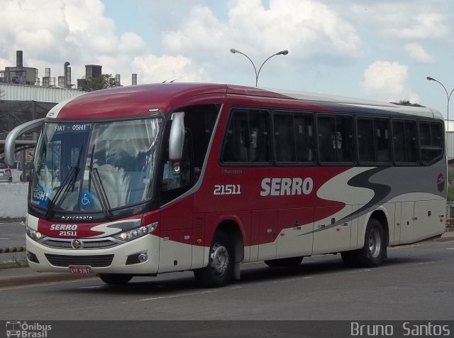 Viação Serro 21511 na cidade de Belo Horizonte, Minas Gerais, Brasil, por Bruno Santos. Número da foto: #1068480.