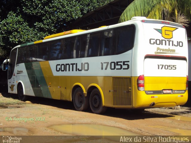 Empresa Gontijo de Transportes 17055 na cidade de Porto Velho, Rondônia, Brasil, por Alex da Silva Rodrigues. ID da foto: 1067830.