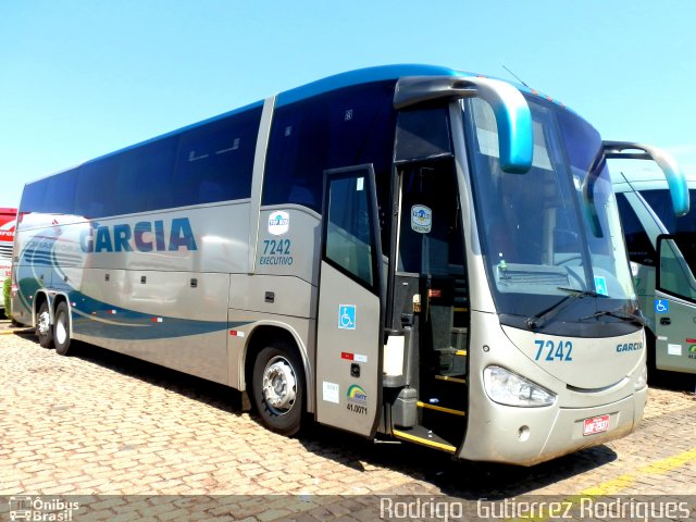 Viação Garcia 7242 na cidade de Londrina, Paraná, Brasil, por Rodrigo  Gutierrez Rodrigues. Número da foto: #1068138.