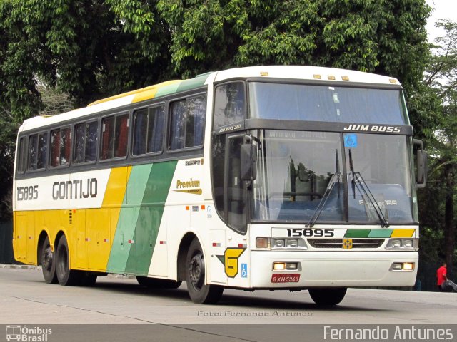 Empresa Gontijo de Transportes 15895 na cidade de São Paulo, São Paulo, Brasil, por Fernando Antunes. ID da foto: 1103603.