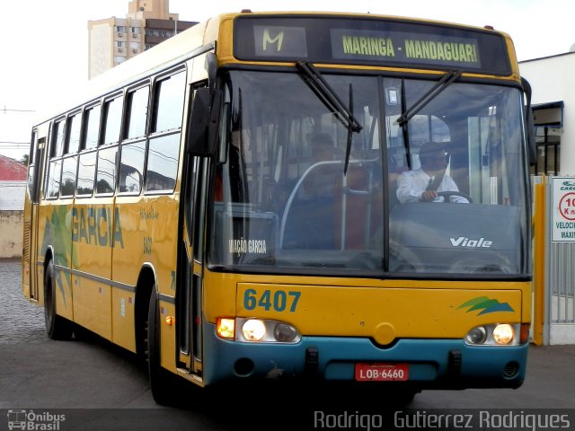 Viação Garcia 6407 na cidade de Maringá, Paraná, Brasil, por Rodrigo  Gutierrez Rodrigues. Número da foto: #1103914.