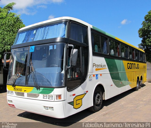 Empresa Gontijo de Transportes 15900 na cidade de Teresina, Piauí, Brasil, por Fábio Araújo Pinto. Número da foto: #1102843.