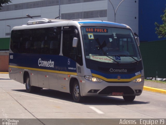 Viação Cometa 9035 na cidade de São Paulo, São Paulo, Brasil, por Adems  Equipe 19. ID da foto: 1102361.