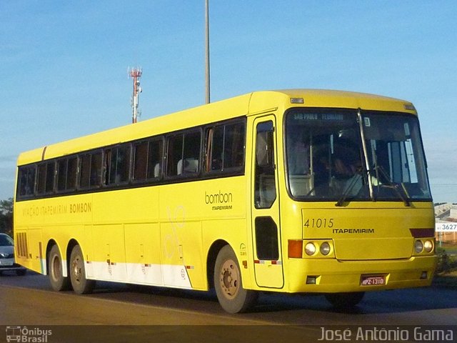 Viação Itapemirim 41015 na cidade de Santa Maria, Distrito Federal, Brasil, por José Antônio Gama. ID da foto: 1105442.