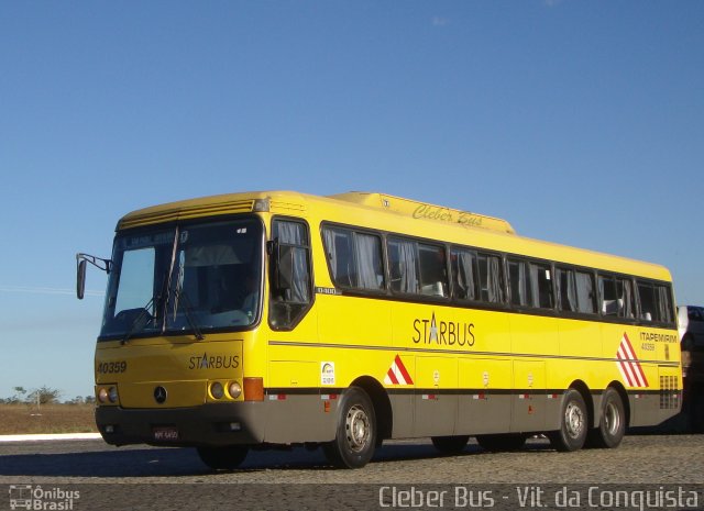 Viação Itapemirim 40359 na cidade de Vitória da Conquista, Bahia, Brasil, por Cleber Bus. ID da foto: 1104407.