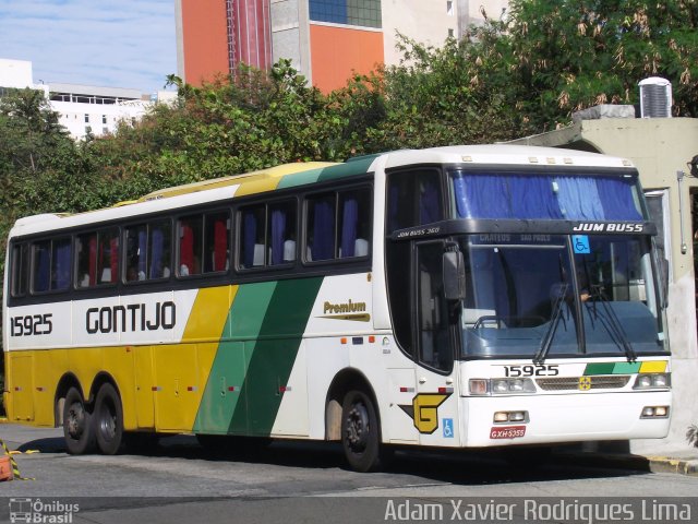 Empresa Gontijo de Transportes 15925 na cidade de São Paulo, São Paulo, Brasil, por Adam Xavier Rodrigues Lima. Número da foto: #1105183.