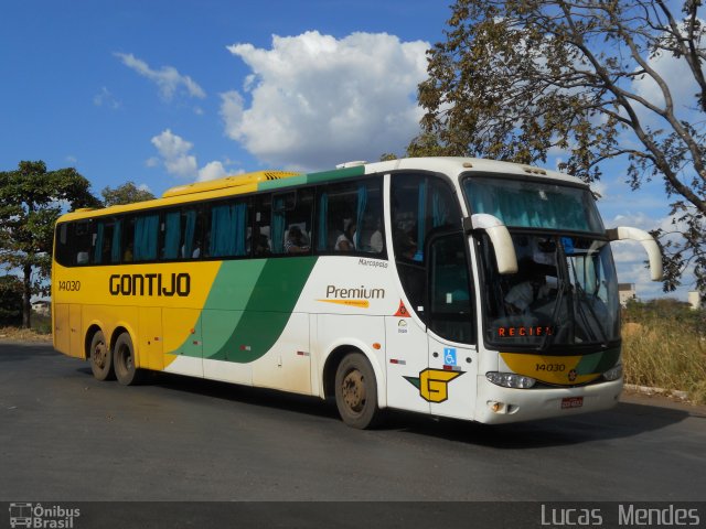 Empresa Gontijo de Transportes 14030 na cidade de Montes Claros, Minas Gerais, Brasil, por Lucas  Mendes. Número da foto: #1105279.