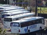 Vitória Transportes 12491 na cidade de Caxias do Sul, Rio Grande do Sul, Brasil, por Marcio  Bruxel. Número da foto: #1105067.