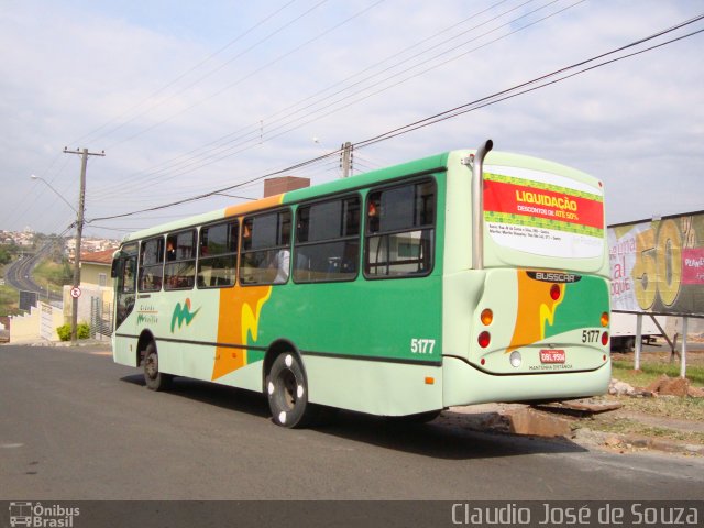 Empresa Circular de Marília 5177 na cidade de Marília, São Paulo, Brasil, por Claudio José de Souza. Número da foto: #1107249.
