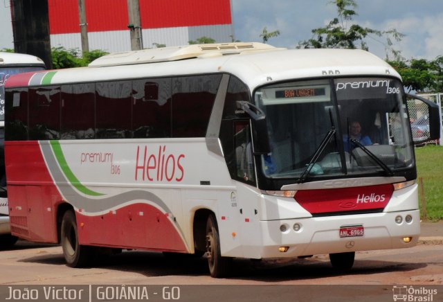 Helios Coletivos e Cargas 306 na cidade de Goiânia, Goiás, Brasil, por João Victor. ID da foto: 1107830.