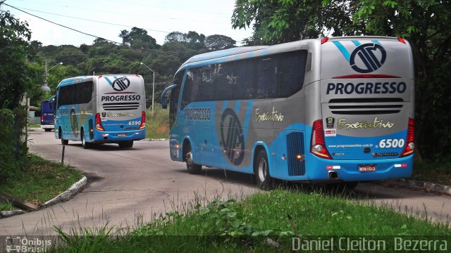 Auto Viação Progresso 6500 na cidade de Recife, Pernambuco, Brasil, por Daniel Cleiton  Bezerra. Número da foto: #1107367.