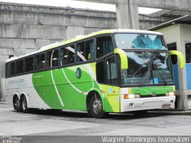 Expresso Princesa dos Campos 5002 na cidade de Curitiba, Paraná, Brasil, por Wagner Domingos Ivanesken. ID da foto: 1107982.