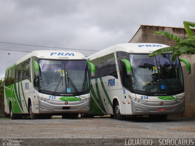 PRM Turismo 712 na cidade de Sorocaba, São Paulo, Brasil, por EDUARDO - SOROCABUS. ID da foto: 1109875.