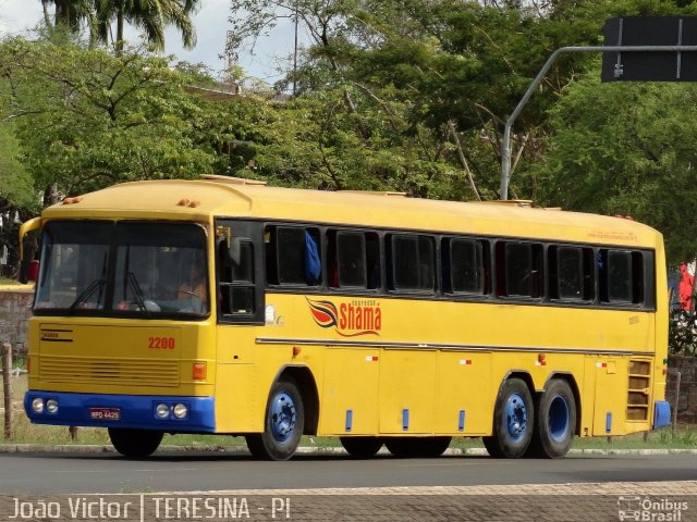 Expresso Shamá 2200 na cidade de Teresina, Piauí, Brasil, por João Victor. ID da foto: 1109990.