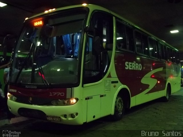 Viação Serro 1770 na cidade de Belo Horizonte, Minas Gerais, Brasil, por Bruno Santos. Número da foto: #1109099.