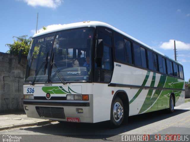 PRM Turismo 536 na cidade de Sorocaba, São Paulo, Brasil, por EDUARDO - SOROCABUS. Número da foto: #1109966.