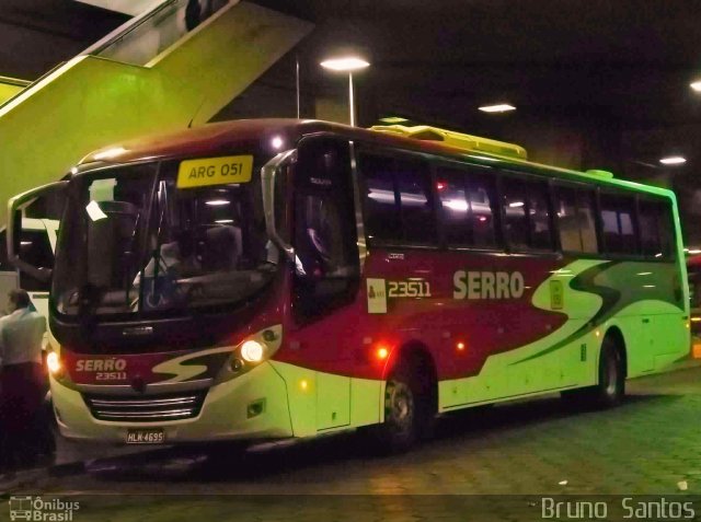 Viação Serro 23511 na cidade de Belo Horizonte, Minas Gerais, Brasil, por Bruno Santos. Número da foto: #1109094.