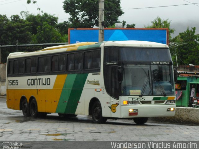 Empresa Gontijo de Transportes 15155 na cidade de Coronel Fabriciano, Minas Gerais, Brasil, por Wanderson Vinícius Amorim. ID da foto: 1109559.