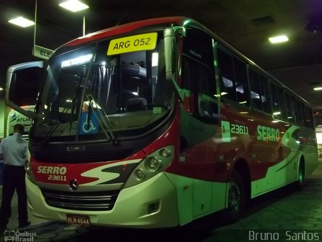 Viação Serro 23611 na cidade de Belo Horizonte, Minas Gerais, Brasil, por Bruno Santos. Número da foto: #1109112.
