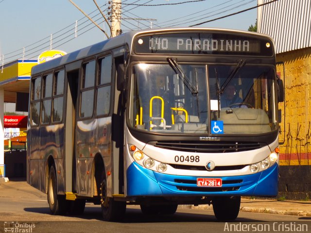Viação Nossa Cidade 00498 na cidade de Franco da Rocha, São Paulo, Brasil, por Anderson Cristian. Número da foto: #1109572.