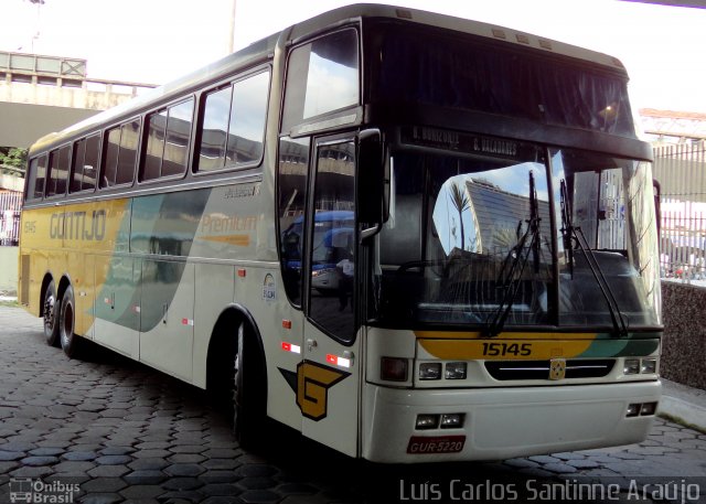 Empresa Gontijo de Transportes 15145 na cidade de Belo Horizonte, Minas Gerais, Brasil, por Luís Carlos Santinne Araújo. Número da foto: #1108579.
