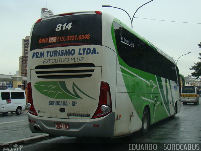 PRM Turismo 814 na cidade de São Paulo, São Paulo, Brasil, por EDUARDO - SOROCABUS. Número da foto: #1109725.
