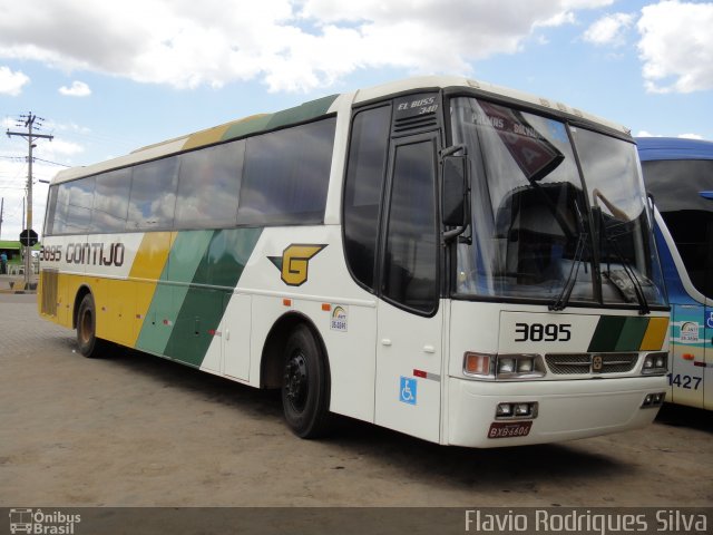 Empresa Gontijo de Transportes 3895 na cidade de Itaberaba, Bahia, Brasil, por Flavio Rodrigues Silva. ID da foto: 1110314.