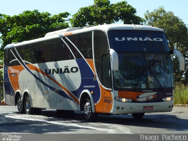 Expresso União 10139 na cidade de Montes Claros, Minas Gerais, Brasil, por Thiago  Pacheco. ID da foto: 1110537.