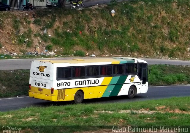 Empresa Gontijo de Transportes 8870 na cidade de Belo Horizonte, Minas Gerais, Brasil, por Adão Raimundo Marcelino. Número da foto: #1112145.