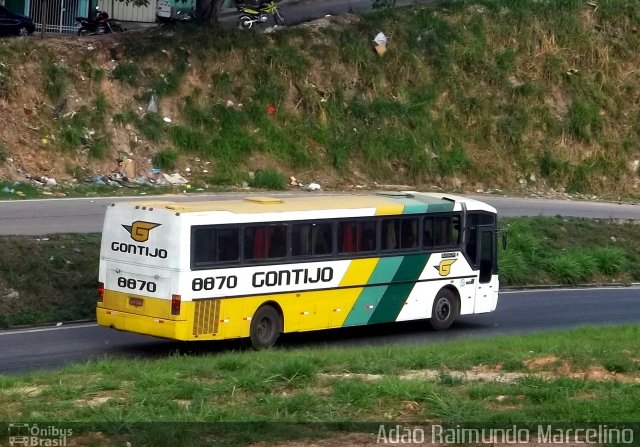 Empresa Gontijo de Transportes 8870 na cidade de Belo Horizonte, Minas Gerais, Brasil, por Adão Raimundo Marcelino. ID da foto: 1112145.