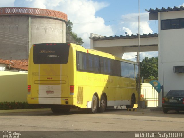 Viação Itapemirim 45345 na cidade de Teresina, Piauí, Brasil, por Wernan Saymon. Número da foto: #1112451.