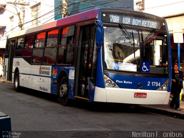 Sambaíba Transportes Urbanos 2 1794 na cidade de , por Nerilton F.  ônibus. Número da foto: #1112086.