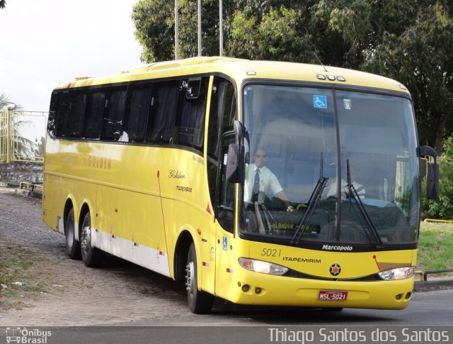 Viação Itapemirim 5021 na cidade de Salvador, Bahia, Brasil, por Thiago Santos. Número da foto: #1111207.