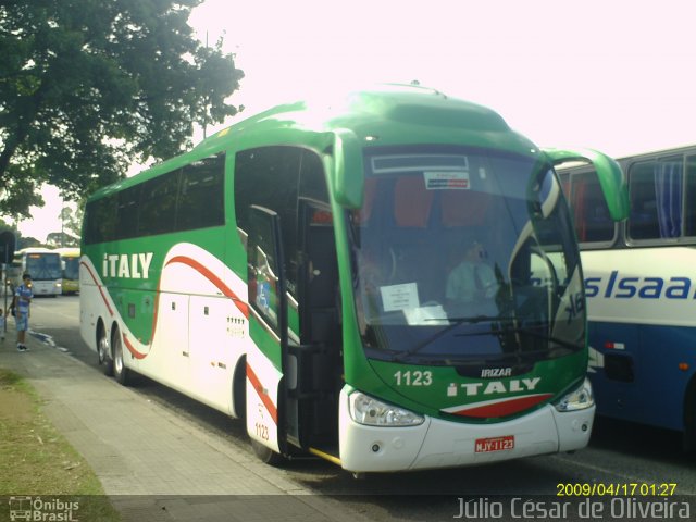 Italy Transporte e Turismo 1123 na cidade de Curitiba, Paraná, Brasil, por Júlio César de Oliveira. Número da foto: #1112959.